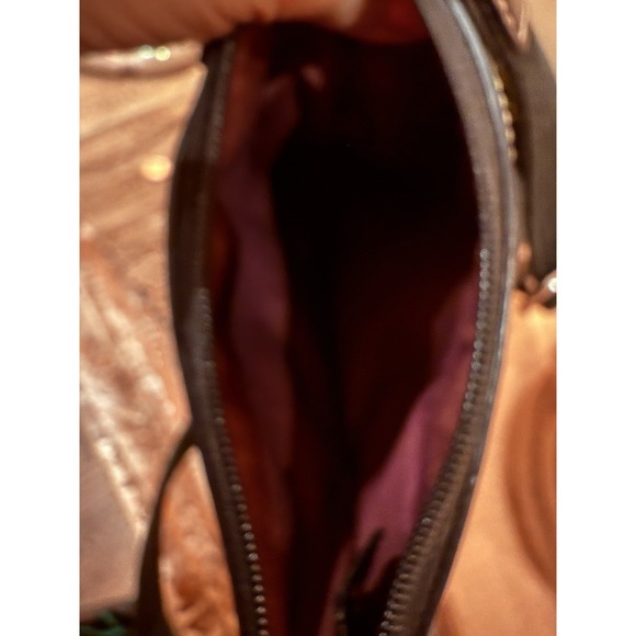 Coach Courier Crossbody Bag Horse Carriage Swing Pack Black & Grey - Picture 10 of 12